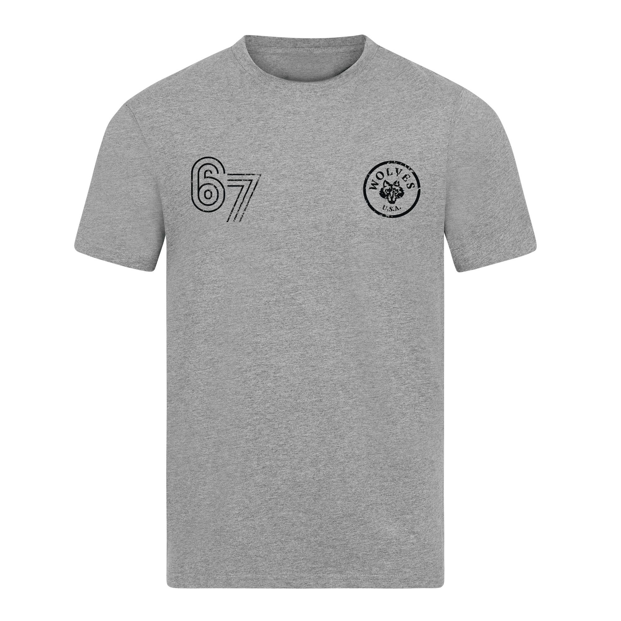 LA Wolves Grey T-Shirt